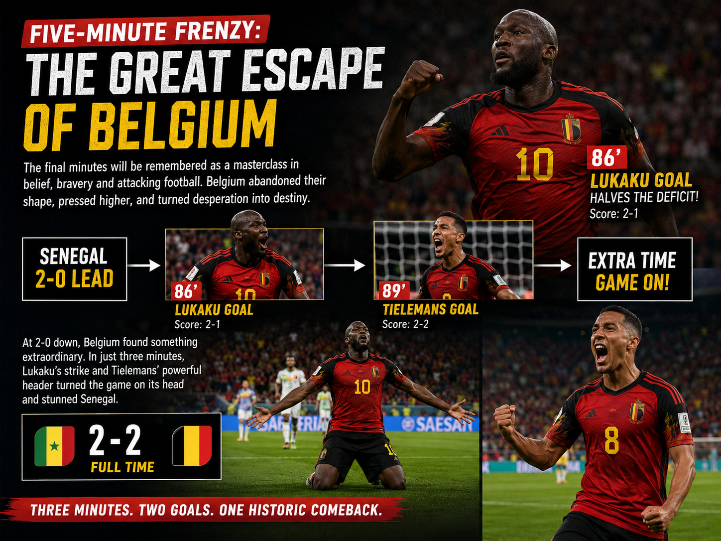 Belgium vs Senegal World Cup 2026
