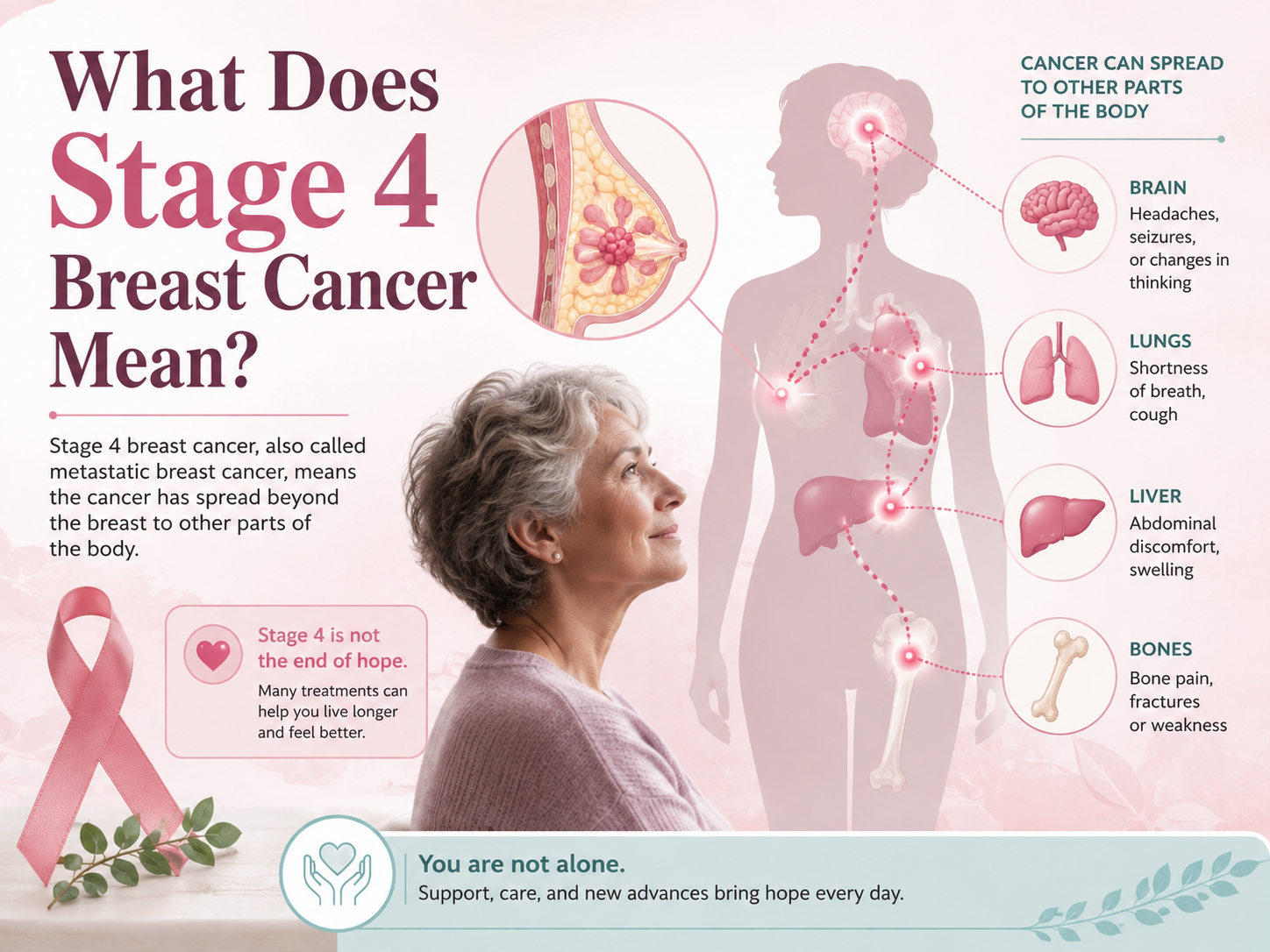 What Does Stage 4 Breast Cancer Mean?