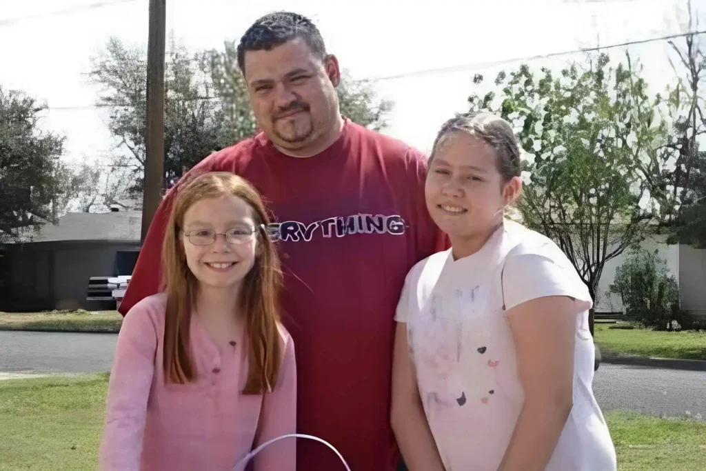 lee jeter and his daughters