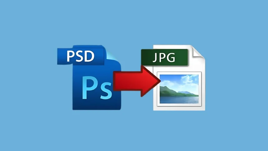 Convert PSD to JPG