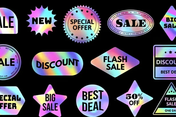 Holographic Stickers