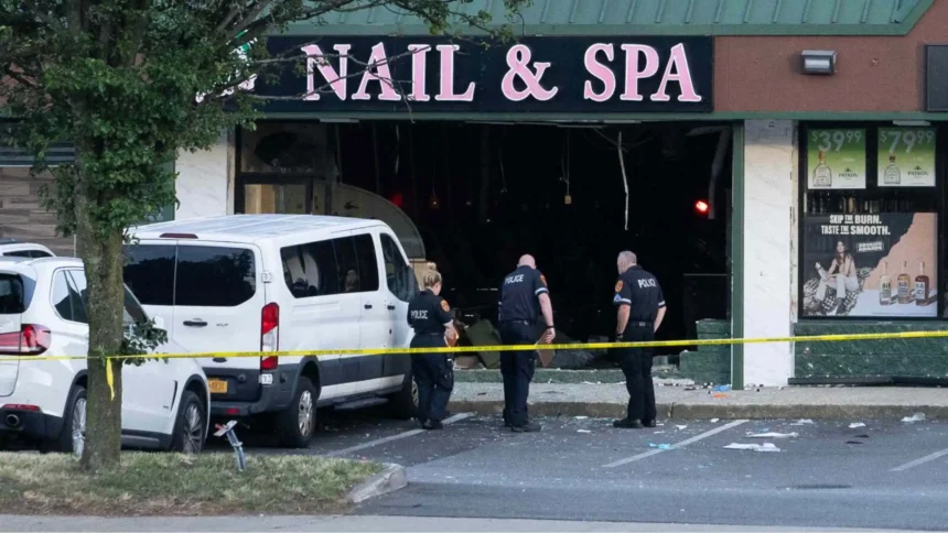 Deer Park Nail Salon Accident