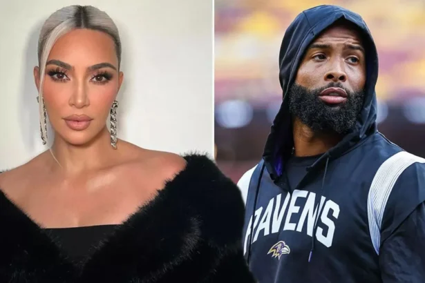 kim kardashian odell beckham jr