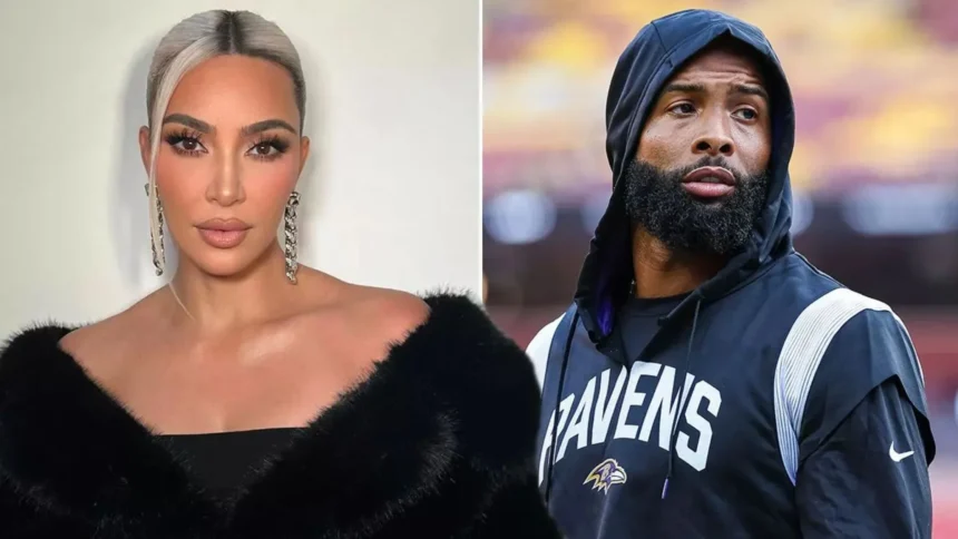 kim kardashian odell beckham jr