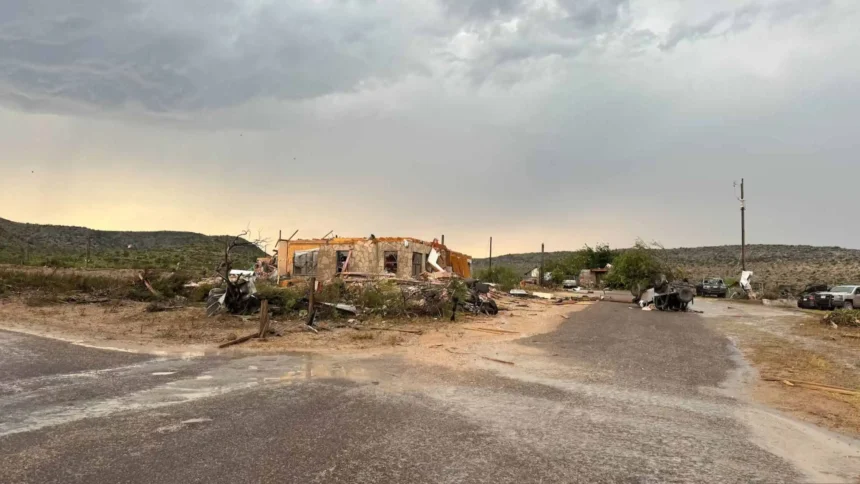 Sanderson Texas Tornado