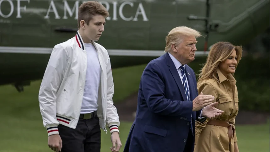 Barron Trump College Decision