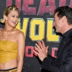 Hugh Jackman and Gigi Hadid