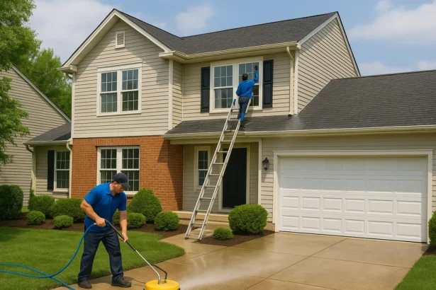 home exterior cleaning