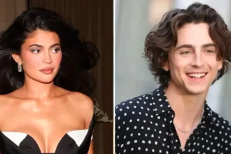 Kylie Jenner and Timothée Chalamet