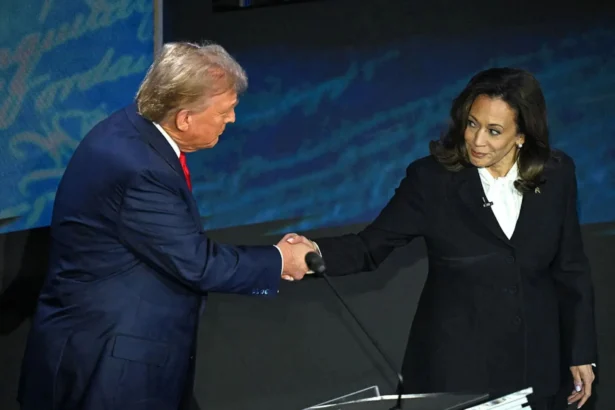 Trump Harris