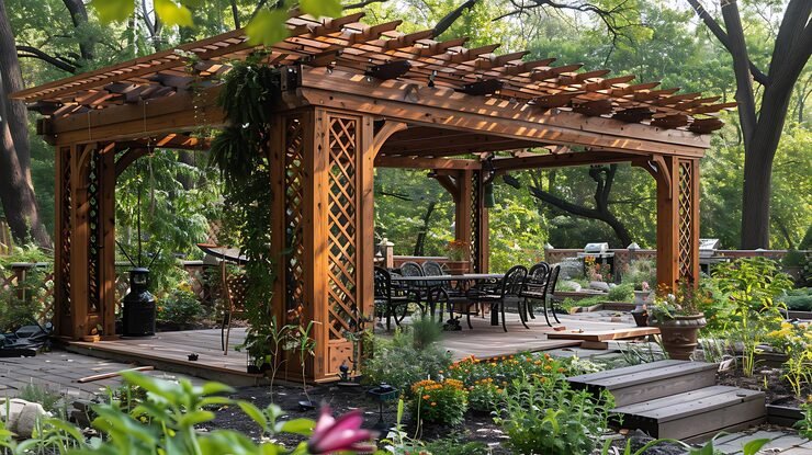 Transforming Spaces Garden Arbors