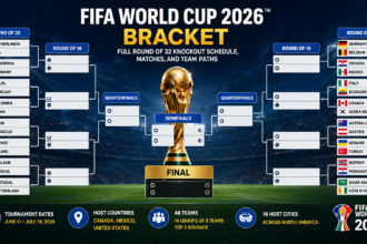 FIFA World Cup 2026 bracket