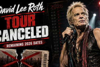David Lee Roth Tour Cancellation
