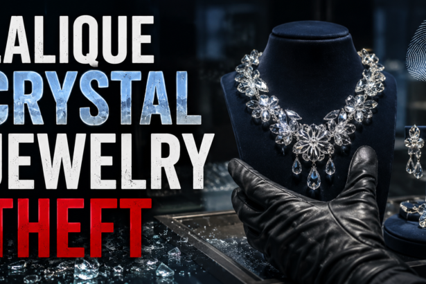 Lalique crystal jewelry theft