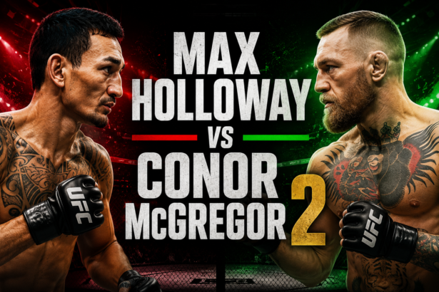 max holloway vs conor mcgregor 2