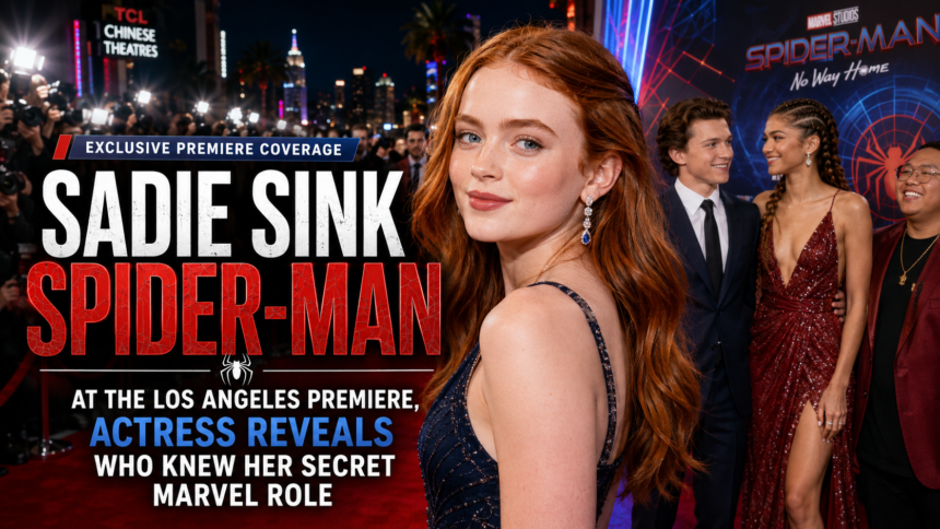 Sadie Sink Spider-Man