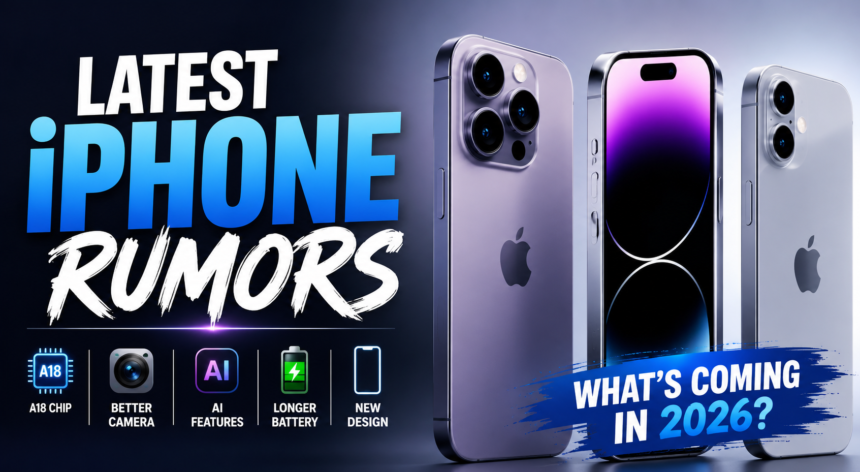 latest iPhone rumors