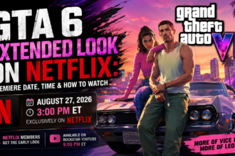 GTA 6 Extended Look on Netflix