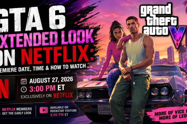 GTA 6 Extended Look on Netflix