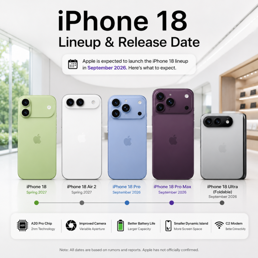 iPhone 18 Pro Max Release Date