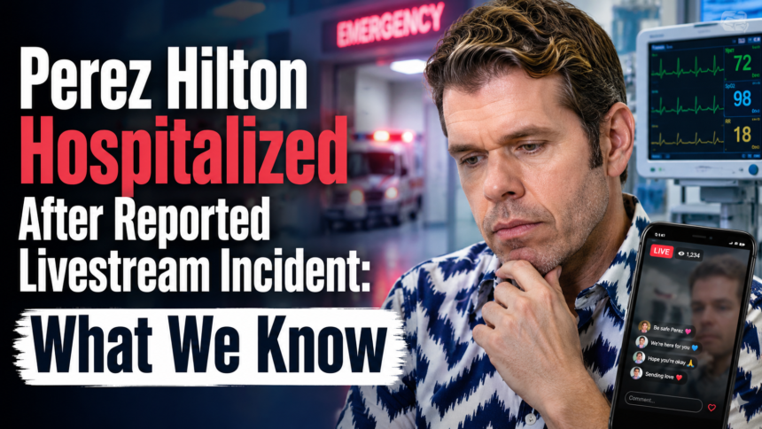 Perez Hilton Hospitalized